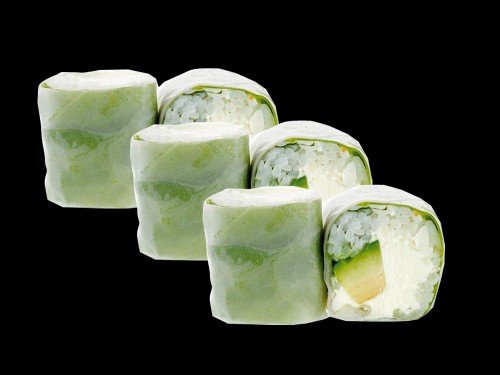 Galette rolls avocat cheese