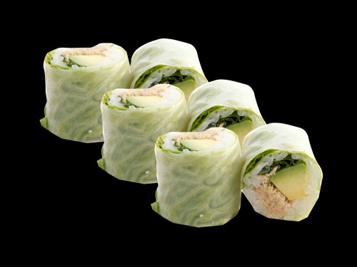 Galette rolls chicken avocat